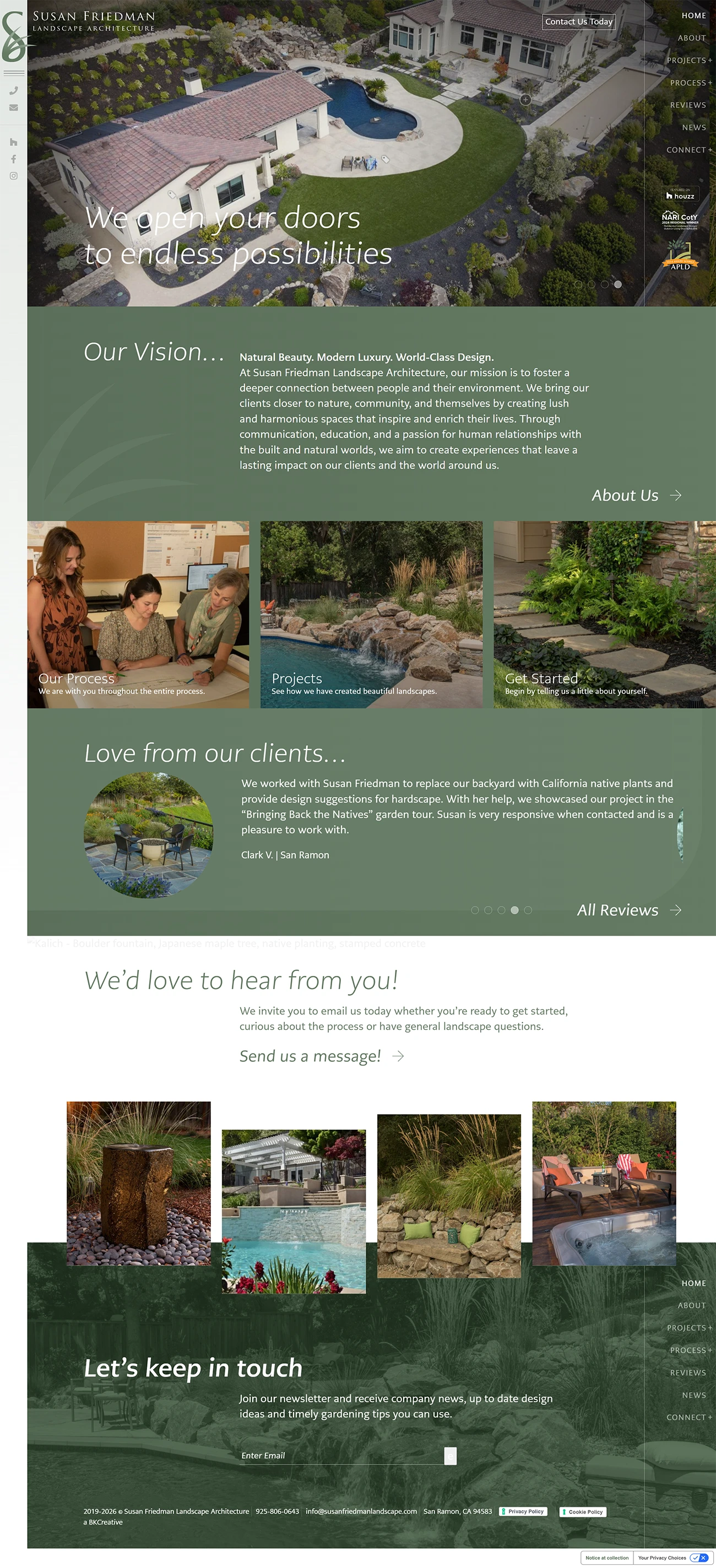 Susan Friedman Landscape Architecture by Benjamin Katz Creative