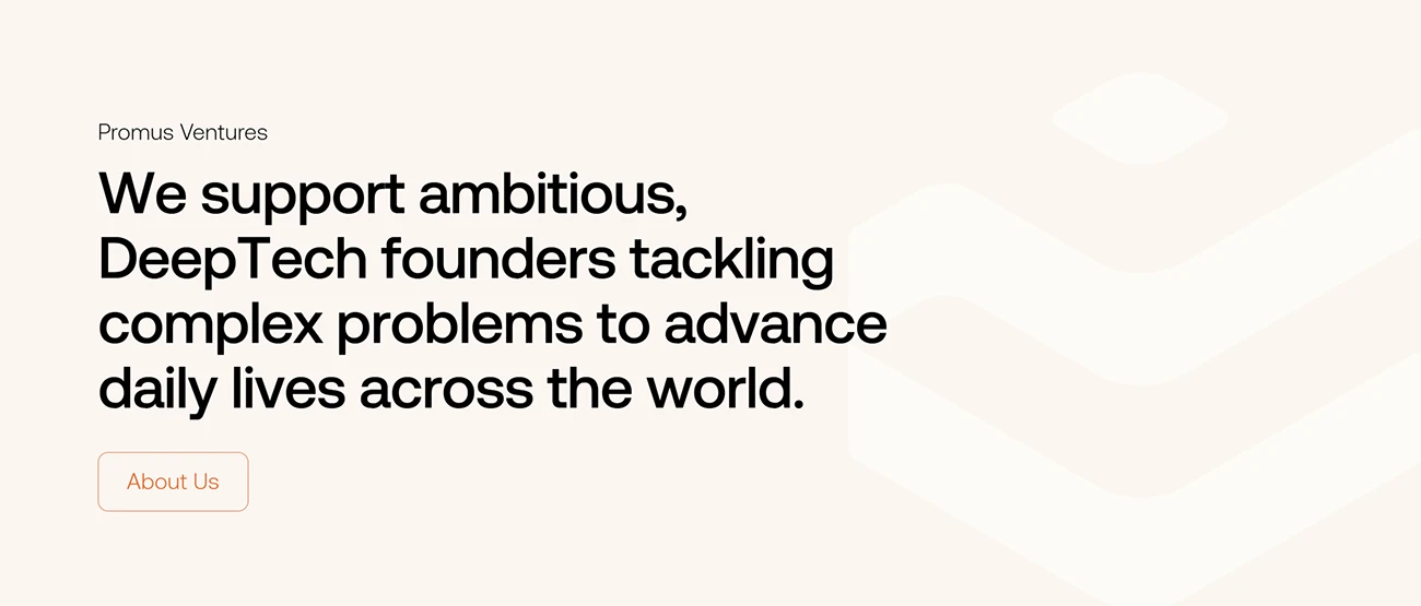 Promus Ventures: Humanizing Deep Tech by 300FeetOut, screen 2