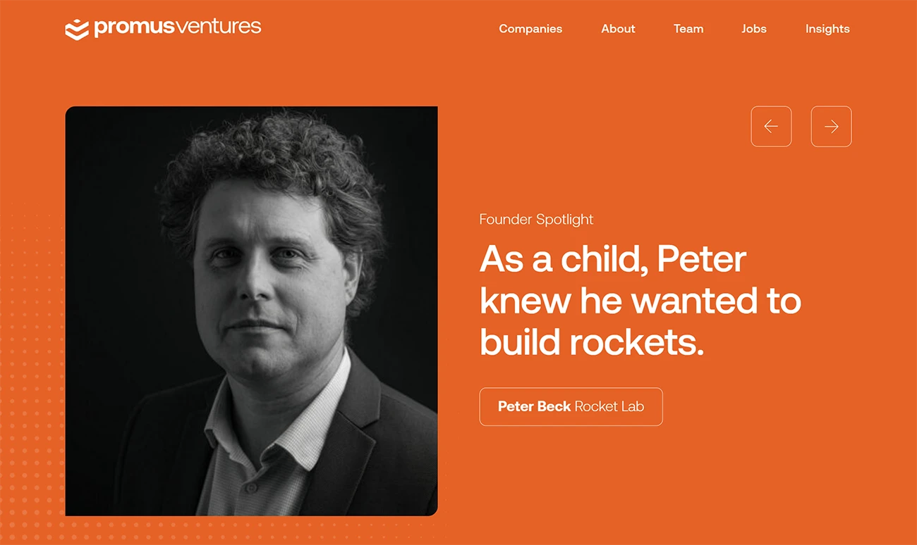 Promus Ventures: Humanizing Deep Tech by 300FeetOut, screen 3