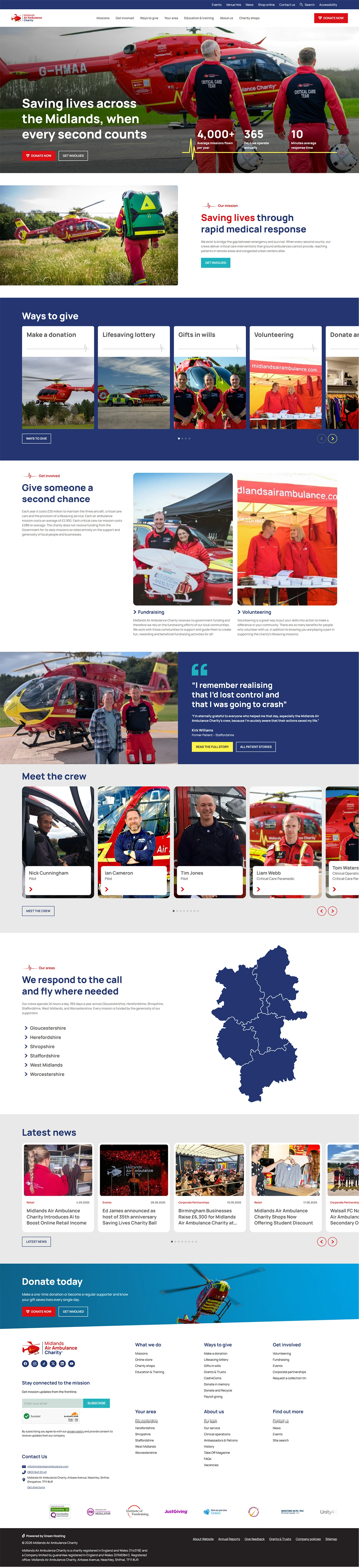 Midlands Air Ambulance Charity by Solve