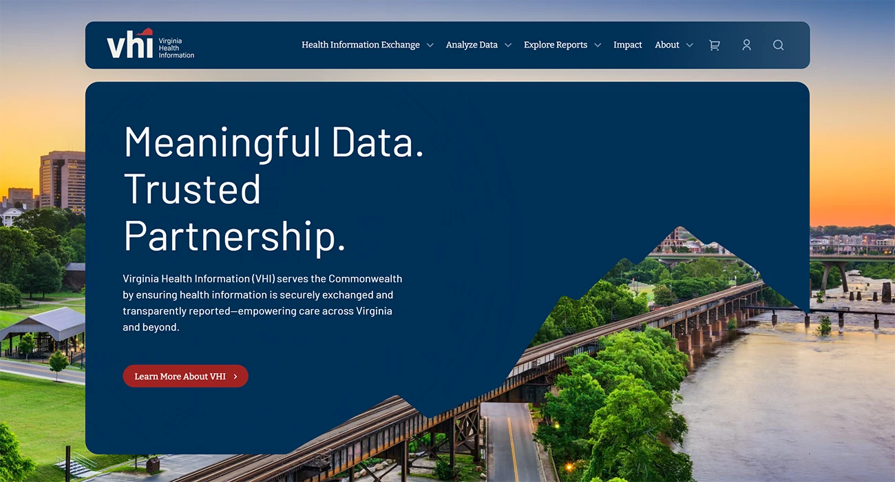 VHI Website by Mindgrub