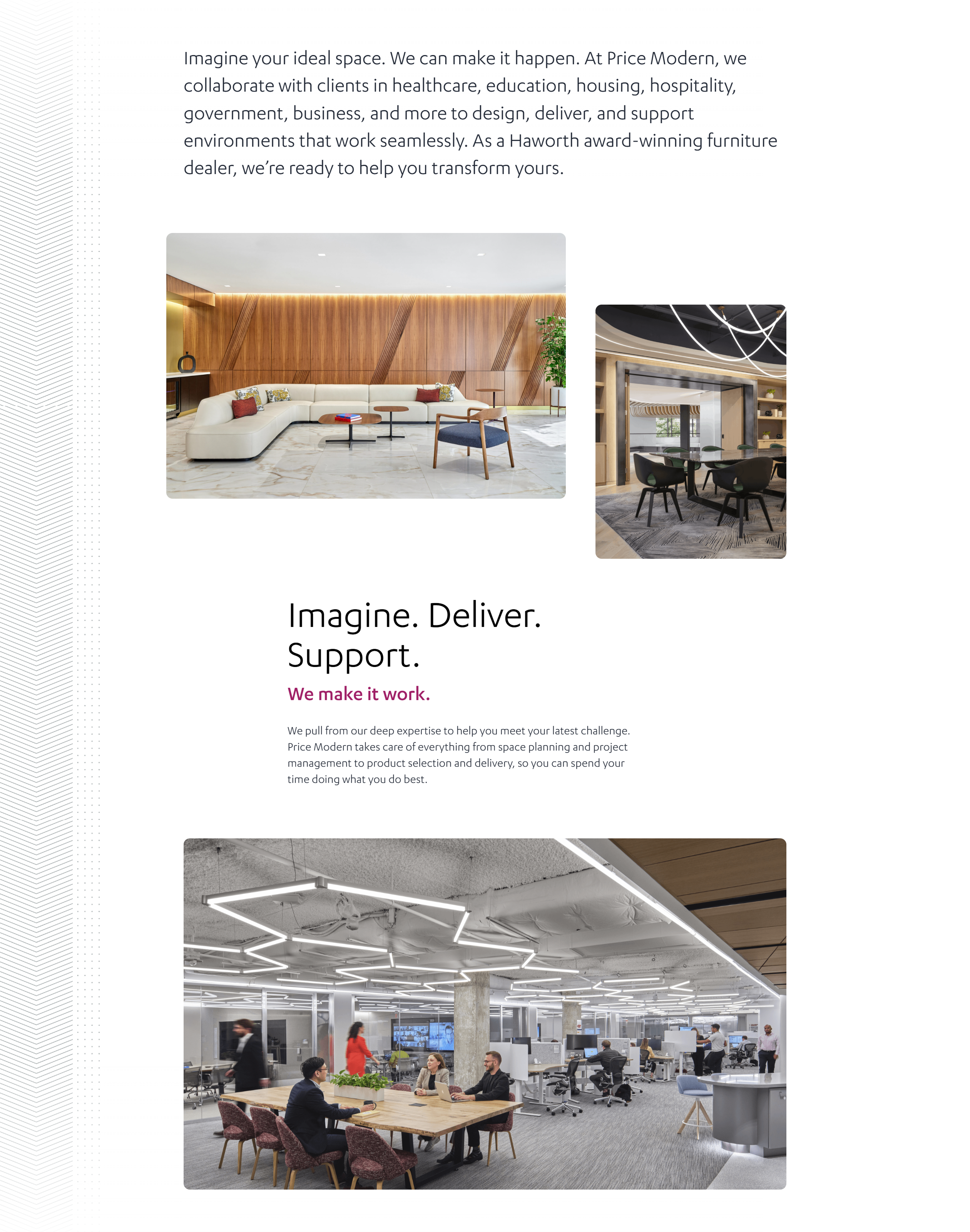 Price Modern Website by Mindgrub, screen 1