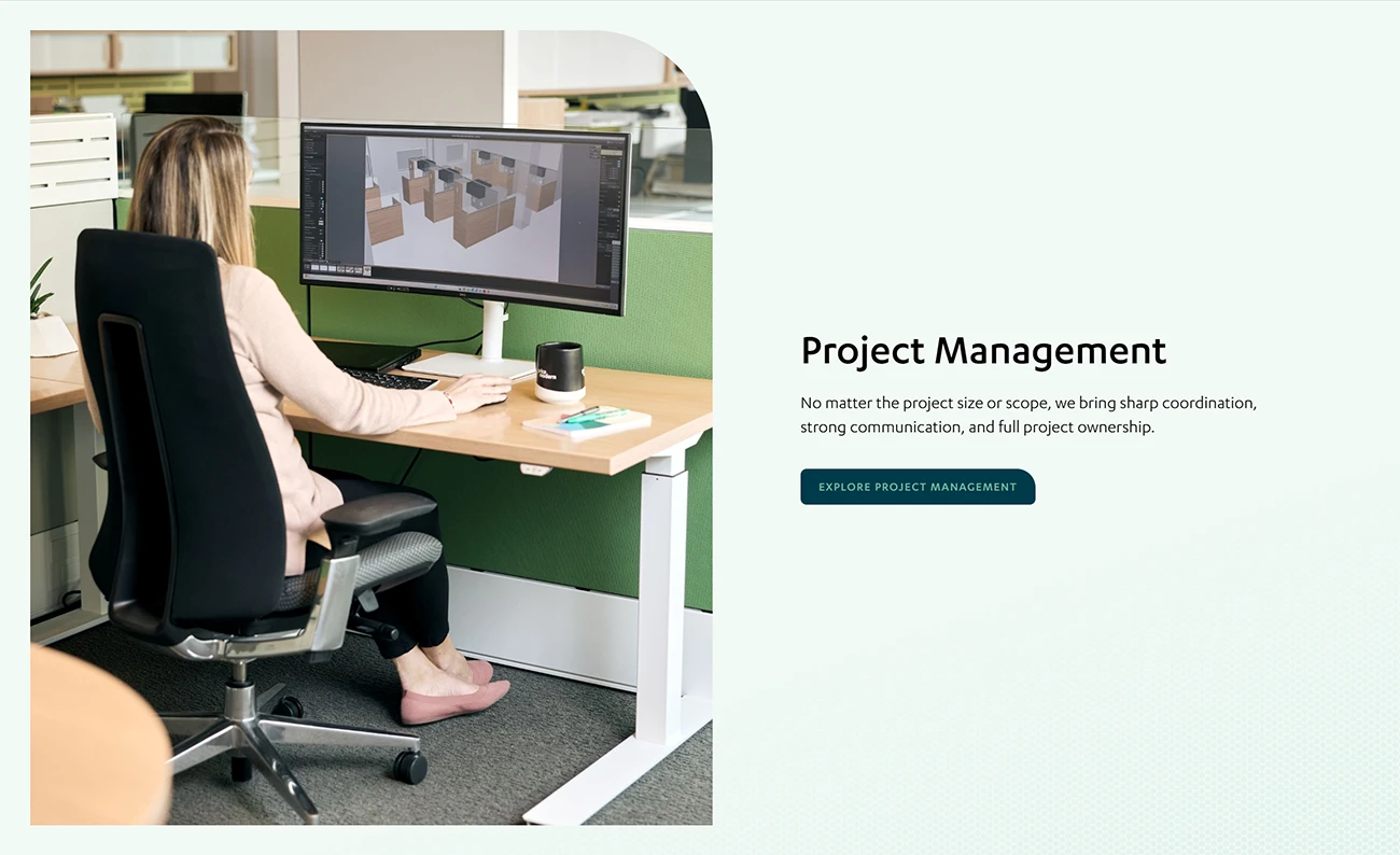 Price Modern Website by Mindgrub, screen 2