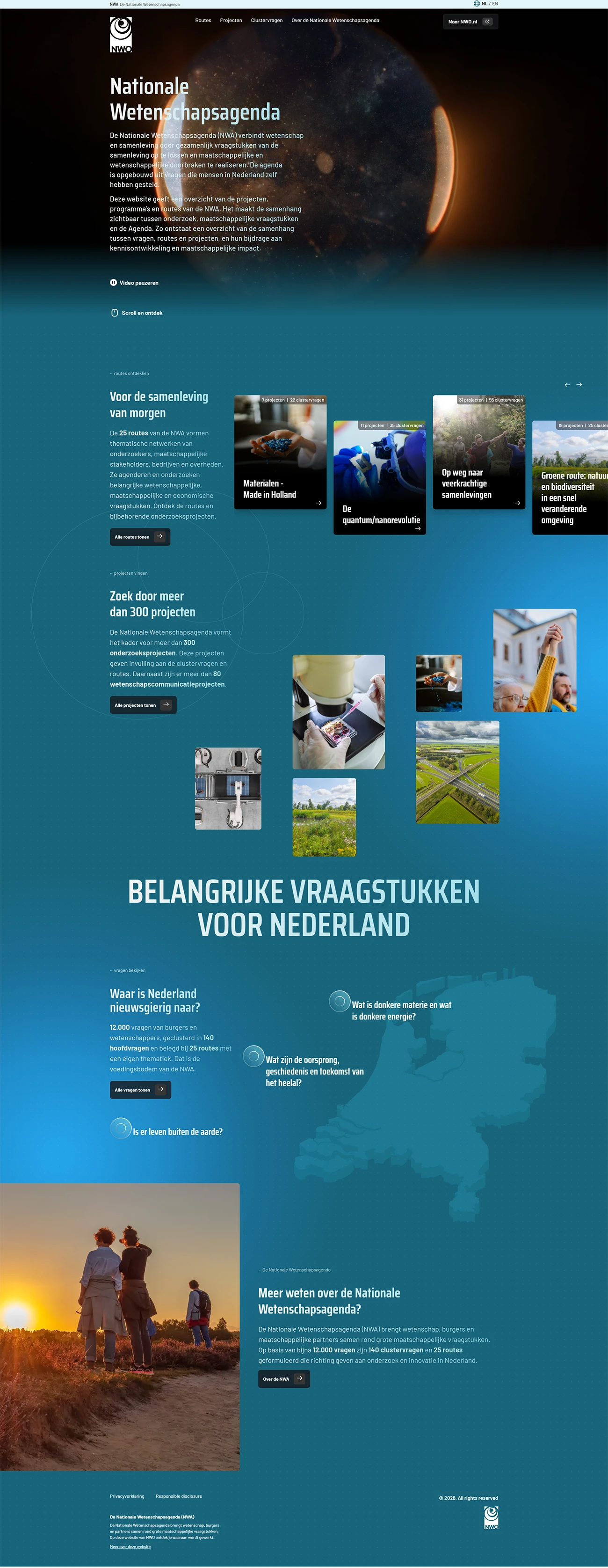 Dutch National Science Agenda by Ontwerpwerk