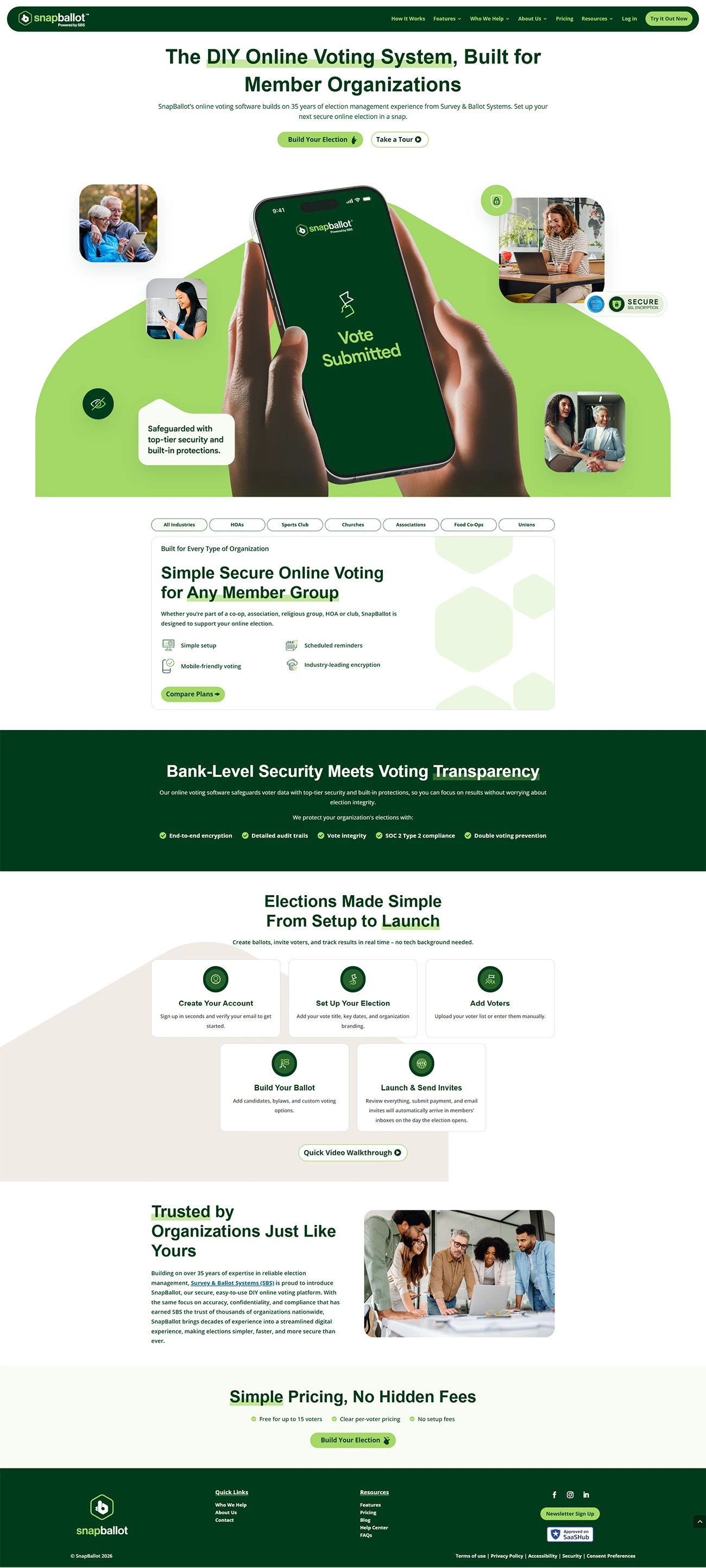 SnapBallot: Expert Election Management, Made DIY by Berry Interesting Productions, Inc.