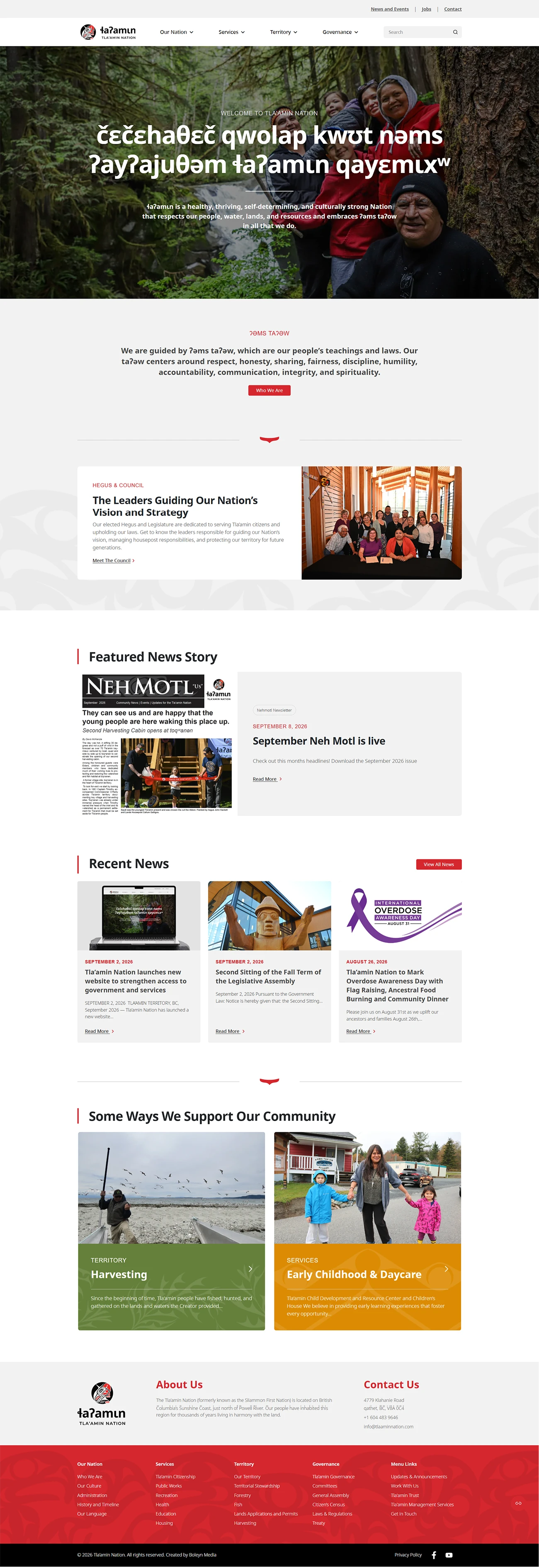 Tla'amin Nation: Reimagining Digital Access by Boleyn Media Group