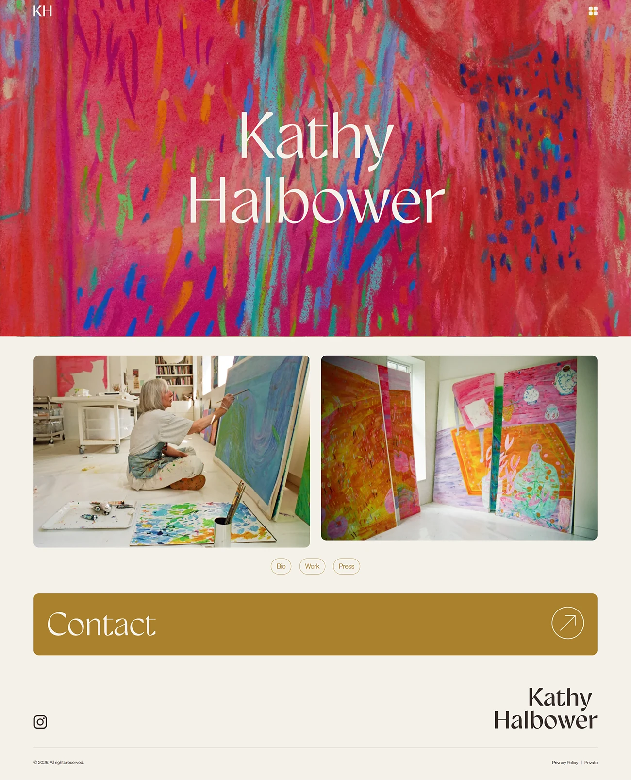 Kathy Halbower: Art Across Five Decades by Terra Digital