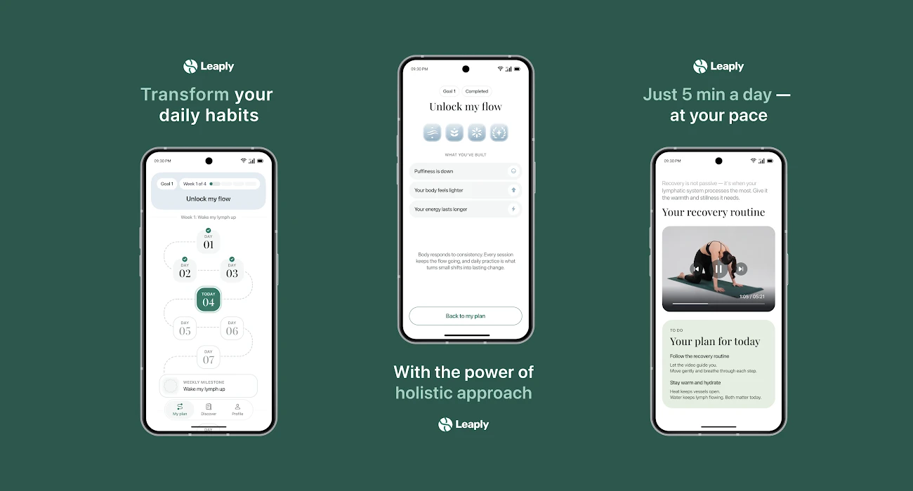 Leaply: Healthy Habits That Fit Your Life, screen 1