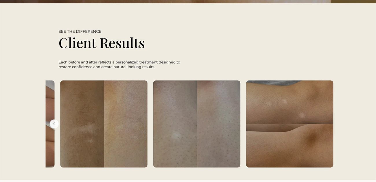 Vital Skin Studio by Big Red Jelly, screen 4